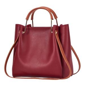 Bolsos de Hombro de Moda para Mujer, Bolsos de Mano de Cuero PU de Diseño Nuevo, Bolsos de Mano de Cuero PU Suave de Lujo, Bolsos de Mano Tipo Tote - Product Image 5