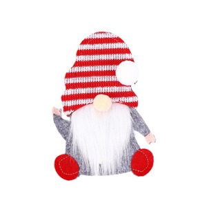 Gran oferta, nuevas decoraciones navideñas, enano Rudolph <span class=keywords><strong>Oldman</strong></span> y cuchillo y tenedor, bolsas para cubiertos, suministros de vacaciones de Halloween populares - Product Image 4
