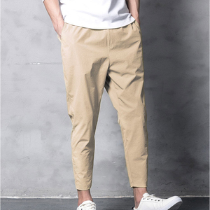 Pantaloni Harem Nuovi all'Ingrosso, Gamba Dritta, Snellenti, Casual, Pantaloni Neri da <span class=keywords><strong>Uomo</strong></span> - Product Image 1
