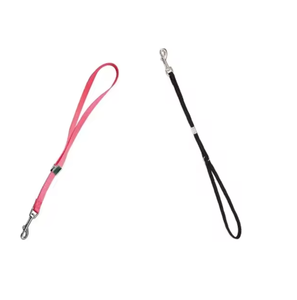 Laisse de toilettage pour chien en nylon solide et simple, très vendue, avec boucle réglable et boucles de retenue - Product Image 1
