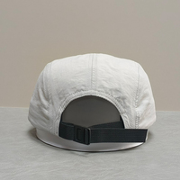 Casquettes de camping imperméables en nylon personnalisées, séchage rapide, casquettes de sport pour campeurs, casquettes de course vierges recyclées, casquettes à cinq panneaux