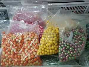 OEM 0,5 Calibre Paintballs CS pintables Mejor precio Fábrica Ventas al por mayor Juego de disparos Bolas Calidad estándar Dosificación de llenado de polvo - Product Image 4