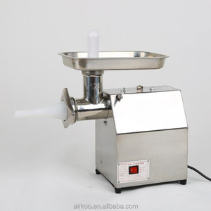 Picadora de carne eléctrica de acero inoxidable de alta potencia con función de fabricación de salchichas para uso doméstico y comercial - Product Image 5