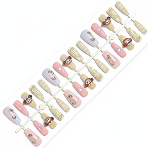 <span class=keywords><strong>ส</strong></span>ติ๊กเกอร์ติดเล็บ<span class=keywords><strong>ส</strong></span>ำหรับเด็ก ลายการ์ตูนน่ารัก <span class=keywords><strong>ส</strong></span>ีชมพูหวาน <span class=keywords><strong>ส</strong></span>ีสัน<span class=keywords><strong>ส</strong></span>ดใ<span class=keywords><strong>ส</strong></span> แบบถอดได้ บางเฉียบ ติดง่าย - Product Image 1