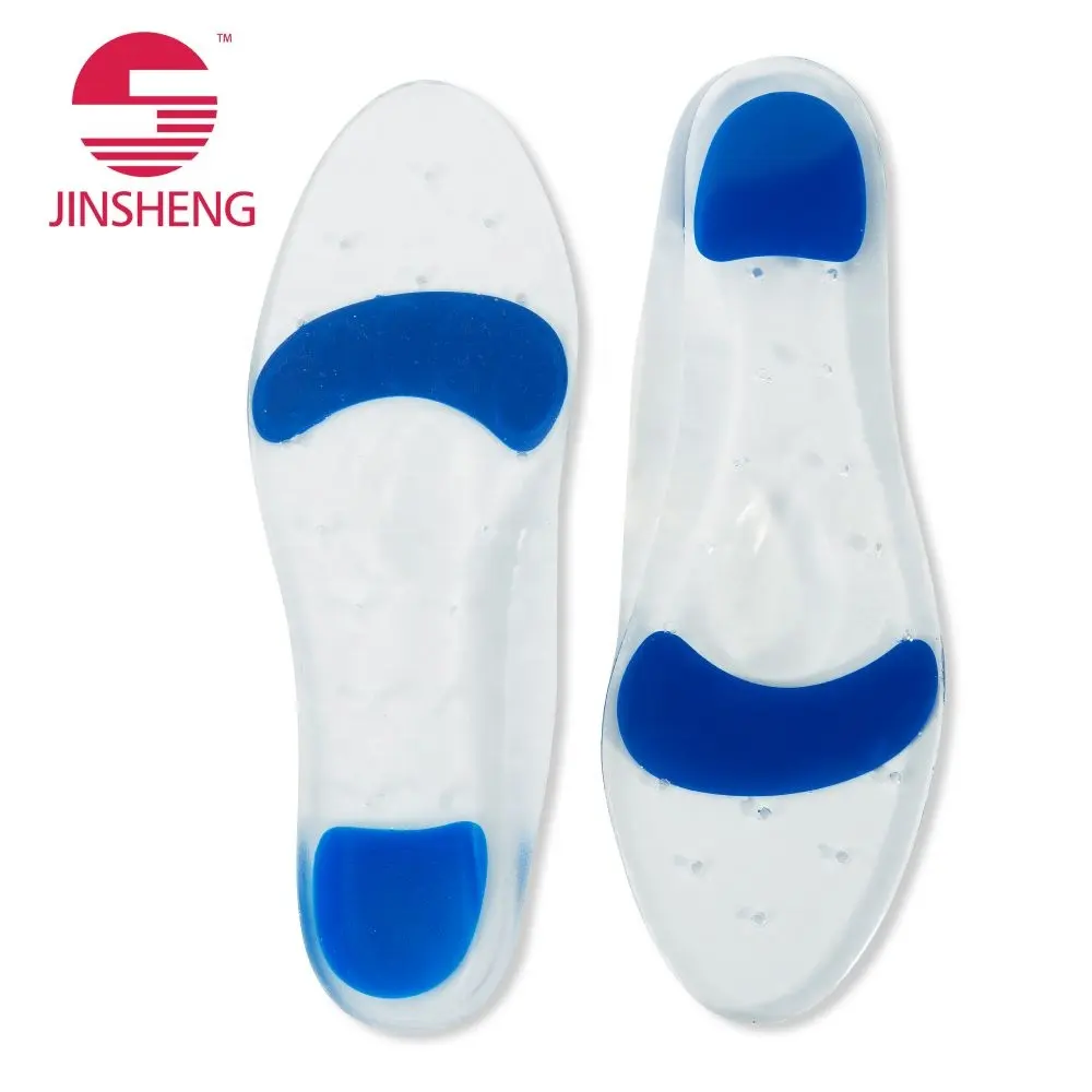 Meilleures ventes de semelles en silicone pour chaussures Semelles intérieures en gel souple pour chaussures