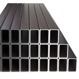 Bright Black Pipe Carbon Steel Rectangular Square Cold Drawn Steel Tube Pipe