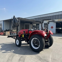 Pengiriman Gratis Traktor EPA 70hp 80hp 90hp 100hp 120hp 180hp 4x4 diesel Traktor Pertanian USA CE Traktor Pertanian 4 roda