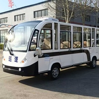 Mini-bus électrique chinois, véhicule de transport touristique, mini-bus automatique homologué pour la circulation routière, mini-bus urbain électrique, siège passager