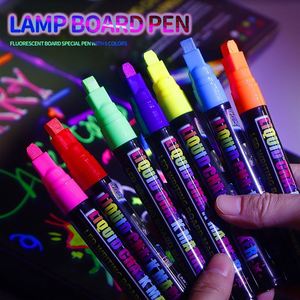 Pizarra Fluorescente Especial, Borrable, Luminosa, Electrónica, para Publicidad, Pizarra de Acuarela/Blanca, Juego de Marcadores para Graffiti DIY - Product Image 3