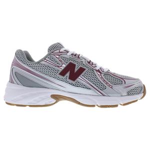 New Balance 740 Chaussures de course unisexes rouge gris avec empeigne en mesh et amorti Abzorb - Product Image 2
