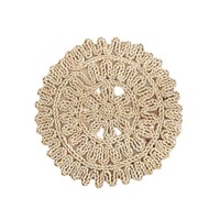 Tableau de charge en osier rustique rond bohème napperon tissé en rotin tressé naturel pour tapis de Table à manger et tampons
