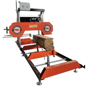 sawmill machine/sawmill portable/horizontal ban saw sawmill