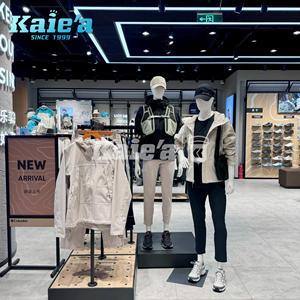 モダンなディスプレイカウンターテーブル女性服店設備メタルレディース布ショーケース女性ブティック店備品 - Product Image 1