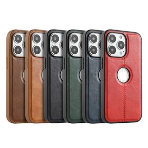 Estuche protector de negocios inclusivo para iPhone 15 Pro Max Cuero de PU con protector de pantalla Paquete de <span class=keywords><strong>bolsa</strong></span> OPP - Product Image 3