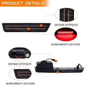 Feux de rétroviseur arrière d'animation blancs et rouges pour Dodge Charger <span class=keywords><strong>Challenger</strong></span>, clignotants dynamiques à LED, feux latéraux - Product Image 3