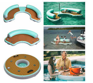Plataforma Flotante Inflable para Agua, Ideal para Relajarse con Amigos - Product Image 4