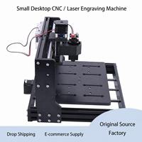 Machine à graver 3018 Pro GRBL Control Diy Offline CNC Machine 10PCS end mill cut kit & 3 Axis pcb Milling Machine Wood Router