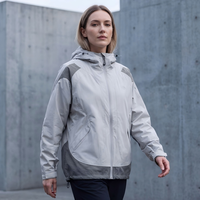 Veste d'extérieur légère, imperméable, respirante, à capuche, avec fermeture éclair, coupe-vent, unisexe, toutes saisons, designs tendance
