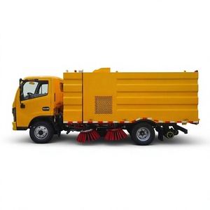 Dongfeng 4x2 Versatile Road Sweeper Vehicle for Efficient Urban Road Cleaning Sweeper Truck - Product Image 1