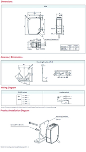 Lanbao RS-485 Cáp PVC 100 Mét Kim Loại Laser Đo Cảm Biến 10-30VDC 2M 5Pins Cảm Biến Kỹ Thuật Số - Product Image 3