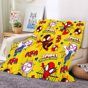 2026 New Cartoon Fleece Flannel <b>Blanket</b> Soft Cozy Fuzzy Bedding Sofa Cover Couch Outdoor Travel Throw <b>Blankets</b> - Product Image 2