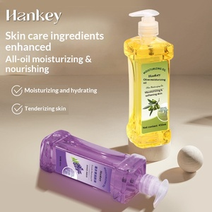 Huile nourrissante pour la peau Hanji à la lavande, au gingembre, à l'armoise et à la rose 450ml, massage <span class=keywords><strong>Tuina</strong></span>, hydratant, <span class=keywords><strong>soin</strong></span> du corps, peau neutre - Product Image 4