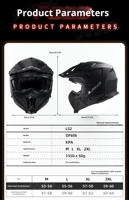Casques ouverts unisexes LS2 OF606 Drifter, équipement de moto tendance certifié ECE R22.06 pour hommes et femmes, motocross, moto, emballé
