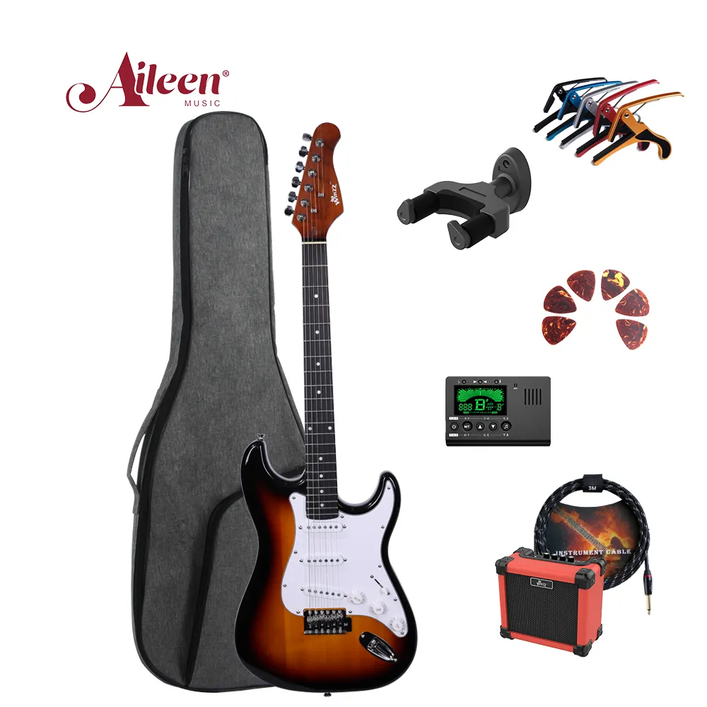 Cheap China Electric Guitar Single Coil Electric Guitar Buy Guitare-electr EGS111-RM