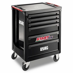 ตู้เครื่องมืออุตสาหกรรม Usag รุ่น 516 St6nv ขนาด 779x515x972 มม. พร้อมล้อ รับน้ำหนักได้ 200 กก. - Product Image 1