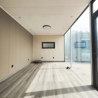 Maison conteneur d'hôtel extérieure de haute qualité de 40 pieds, villa capsule, petites maisons préfabriquées, cabane Apple, structure en acier, écologique