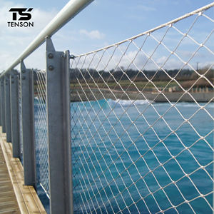 Barandilla de <span class=keywords><strong>Malla</strong></span> <span class=keywords><strong>Invisible</strong></span> de Acero Inoxidable, Barandilla Minimalista <span class=keywords><strong>para</strong></span> Balcón/Hotel |   Pulido Espejo, Tamaño Personalizado, 5 Años - Product Image 4