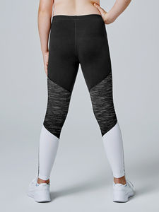 Petite fille vêtements actifs vêtements de <span class=keywords><strong>sport</strong></span> athlétiques Yoga pantalon uni collants de Yoga pour enfants enfants vêtements filles Yoga Gym Leggings - Product Image 4