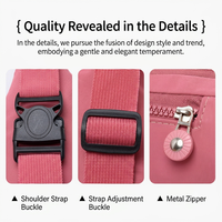 Riñonera impermeable con estampado colorido para mujer, riñonera de nailon de gran capacidad con múltiples bolsillos, bolso cruzado para el pecho, para uso diario al aire libre