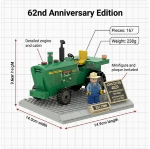 <span class=keywords><strong>Jouet</strong></span> d'assemblage de modèle de <span class=keywords><strong>tracteur</strong></span> en blocs pour le développement de l'intelligence des enfants, cadeau pour garçons <span class=keywords><strong>John</strong></span> <span class=keywords><strong>Deere</strong></span> - Product Image 2