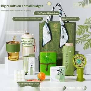 Ensemble cadeau de luxe personnalisé avec logo : serviette, tasse, éventail, parapluie – Cadeaux pour anniversaire, Saint-Valentin, Fête des Mères, mariage, pour invités - Product Image 5