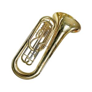 SEASOUND OEM Bb Gold 4 Pistons rotatifs Instrument de marche <span class=keywords><strong>Tuba</strong></span> JYTU0752 - Product Image 2