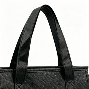 Bolsa Térmica Portátil Personalizada de Tela No Tejida para Almacenamiento, Entrega, Almuerzo, Picnic y Compras - Product Image 4