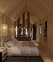 Kit de maison écologique en bois préfabriqué, petite maison pour vivre, maisons de jardin modernes, kit de conception modulaire, cabines