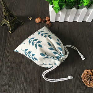 Bolsa de Algodón con Cordón Personalizada, Impresa con Logotipos, para Regalos, Almacenamiento de Dulces, Embalaje Personalizado - Product Image 2