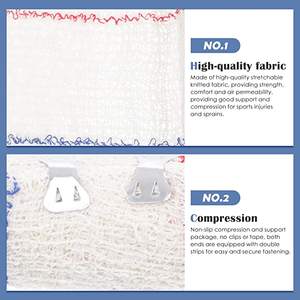 Aranea – Bandage en crêpe élastique en Spandex avec Clip, fournitures médicales imprimées personnalisées - Product Image 4