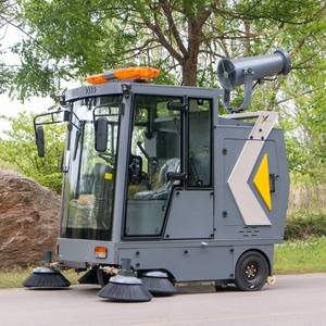 เครื่องกวาดถนน G26 แบบนั่งขับ กำลังสูง ดูดฝุ่นได้ดี ดีไซน์ถังเก็บฝุ่นคู่ ใช้พลังงานแบตเตอรี่แบบใหม่ - Product Image 3