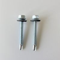 Vis auto-perceuse Tornillos auto-perceuses vis à tête hexagonale hexagonale taraudage perceuse queue toiture pour toit bois manufacture 10X19