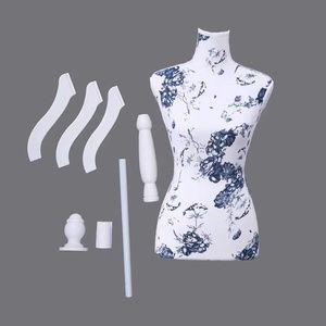 Nửa Body Torso Nhung Mannequin Nữ Giả ABS Nhựa Cánh Tay Mô Hình Ăn Mặc Hình Thức Phụ Nữ Thiết Kế Thời Trang Mannequins - Product Image 5