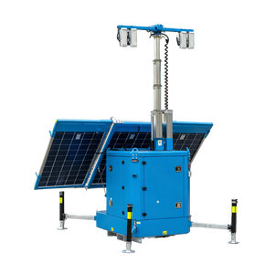 Tour d'éclairage solaire Skid Light Tower avec éclairage <span class=keywords><strong>LED</strong></span> - Product Image 1