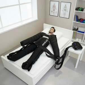 Equipo de Presoterapia MDR CE con Conexión a la Red Eléctrica, Masajeador de Brazos, Piernas y Cintura con Compresión de Aire de 8 Cámaras, Máquina de Masaje de Drenaje Linfático - Product Image 1