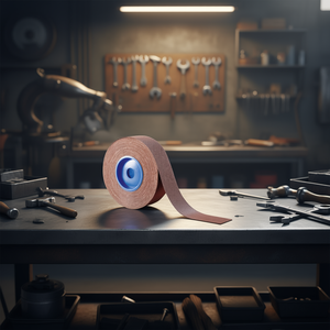 Rollo de tela abrasiva de corindón Ttake Ab1050, grano 240, 115x50000 mm, para pulido de metales - Product Image 3