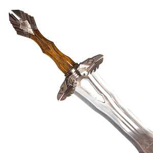 El Hobbit <span class=keywords><strong>La</strong></span> <span class=keywords><strong>Batalla</strong></span> <span class=keywords><strong>DE</strong></span> <span class=keywords><strong>LOS</strong></span> Cinco Ejércitos Placa <span class=keywords><strong>de</strong></span> Pared Libre Espada Escudo <span class=keywords><strong>de</strong></span> Roble Thorin 94cm - Product Image 4