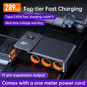 <span class=keywords><strong>ที่จุดบุหรี่ในรถ</strong></span>ยนต์ USB Type C 4 พอร์ต ชาร์จไฟ 12V/24V - Product Image 3