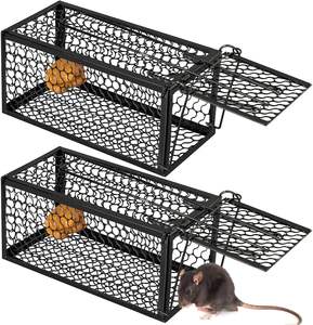 Ventes directes du fabricant de <span class=keywords><strong>cages</strong></span> de capture de campagnols de souris et d'écureuil, non toxiques et inoffensives, cage de piège de capture précise - Product Image 1