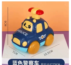 Jouet d'éducation précoce <span class=keywords><strong>pour</strong></span> la formation de préhension par compression <span class=keywords><strong>pour</strong></span> bébé-Petite voiture à recul par inertie - Product Image 2